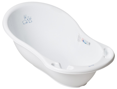 Ванночка для купания Tega Кролики KR-004-103 (белый)